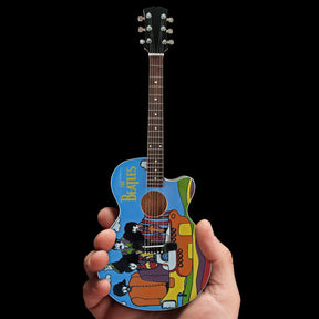 The Beatles // Yellow Submarine Tribute Mini Acoustic Guitar Replicas