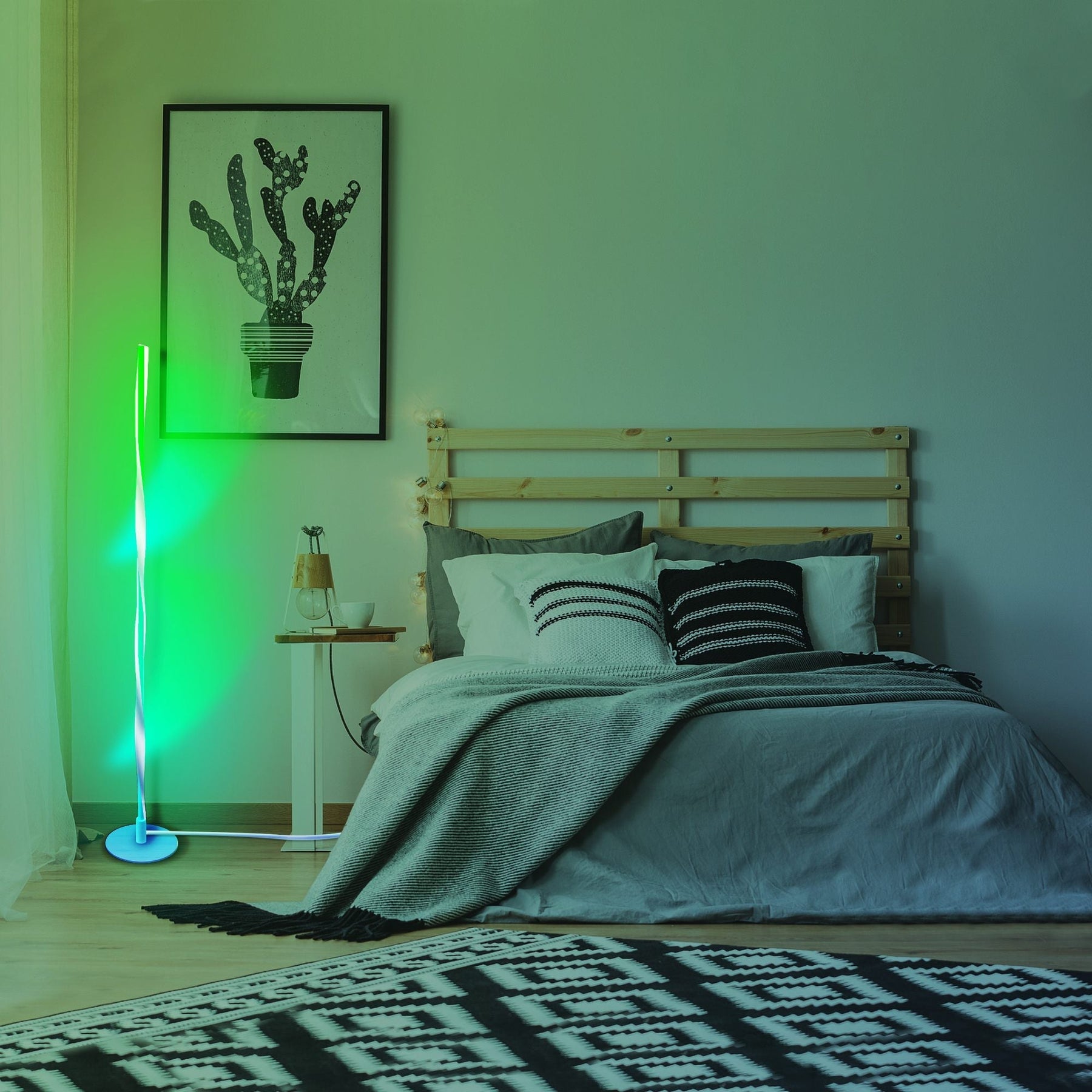 color changing floor lamp